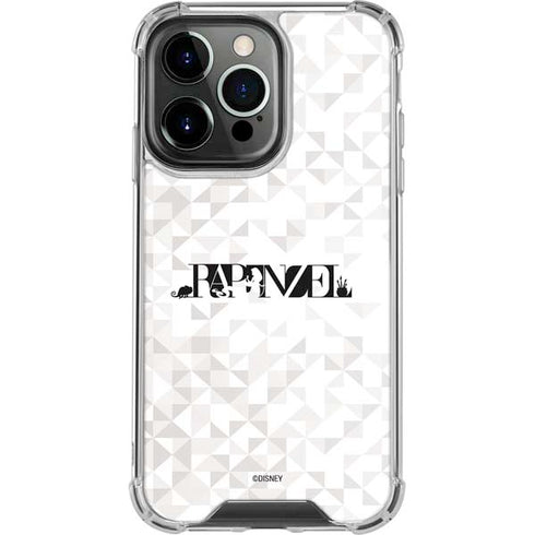 Disney Princess Rapunzel Chromatic iPhone 14 Pro Clear Case