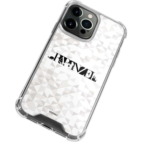 Disney Princess Rapunzel Chromatic iPhone 14 Pro Clear Case