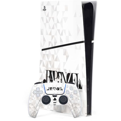 Disney Princess Rapunzel Chromatic PS5 Slim Digital Edition Console Skin