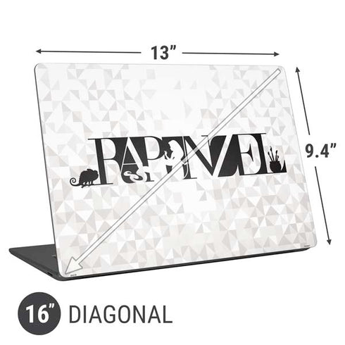 Disney Princess Rapunzel Chromatic Universal Laptop 16in (13 x 9.4in) Skin