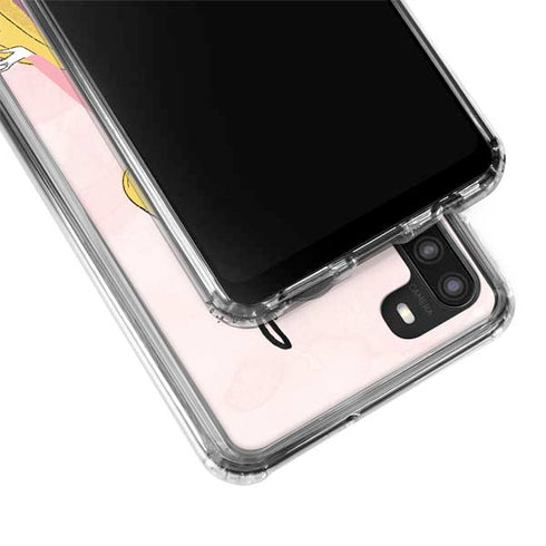 Disney Princess Rapunzel Art Galaxy A21 Clear Case