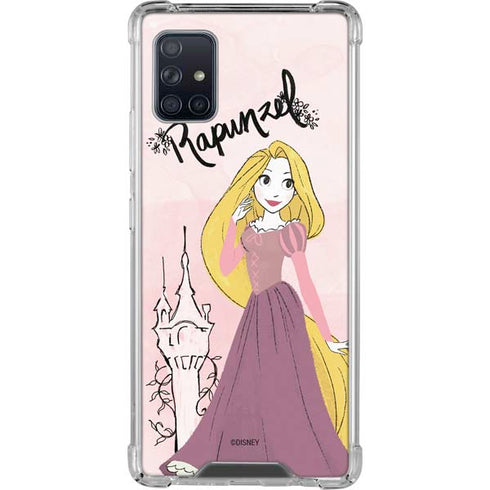Disney Princess Rapunzel Art Galaxy A51 5G Clear Case