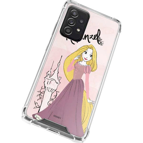 Disney Princess Rapunzel Art Galaxy A52 5G Clear Case