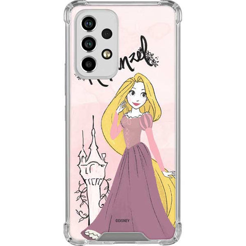 Disney Princess Rapunzel Art Galaxy A53 5G Clear Case