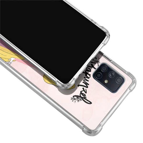Disney Princess Rapunzel Art Galaxy A71 5G Clear Case