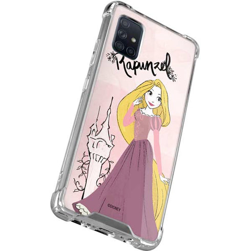 Disney Princess Rapunzel Art Galaxy A71 5G Clear Case