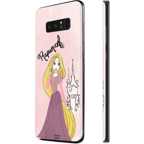 Disney Princess Rapunzel Art Galaxy Note 8 Skin
