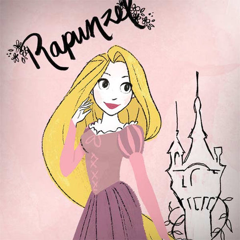 Disney Princess Rapunzel Art Galaxy Note 8 Skin