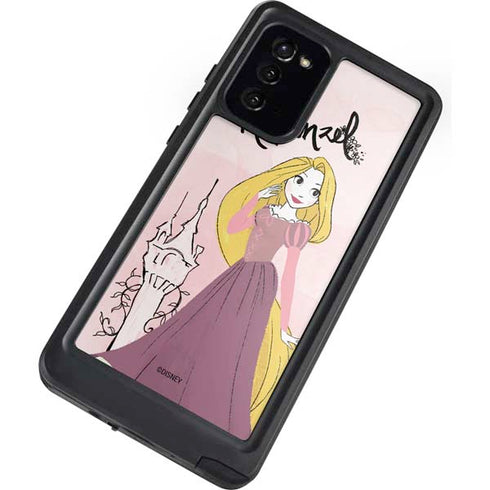 Disney Princess Rapunzel Art Galaxy Note20 5G Waterproof Case