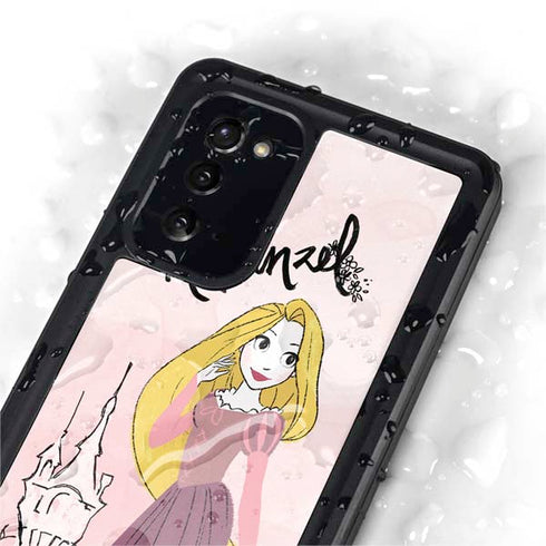 Disney Princess Rapunzel Art Galaxy Note20 5G Waterproof Case