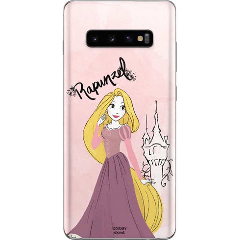Disney Princess Rapunzel Art Galaxy S10 Plus Skin