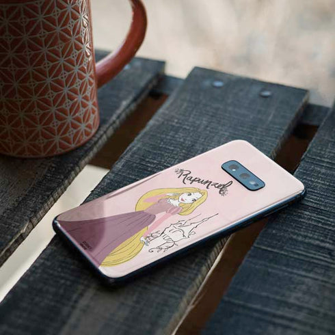 Disney Princess Rapunzel Art Galaxy S10e Skin