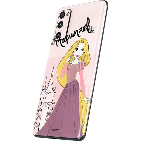 Disney Princess Rapunzel Art Galaxy S20 Fan Edition Skin