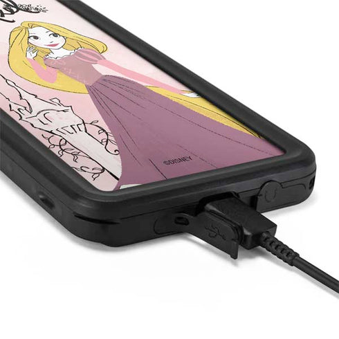 Disney Princess Rapunzel Art Galaxy S20 Plus Waterproof Case