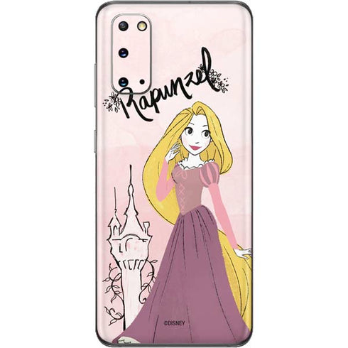 Disney Princess Rapunzel Art Galaxy S20 Skin