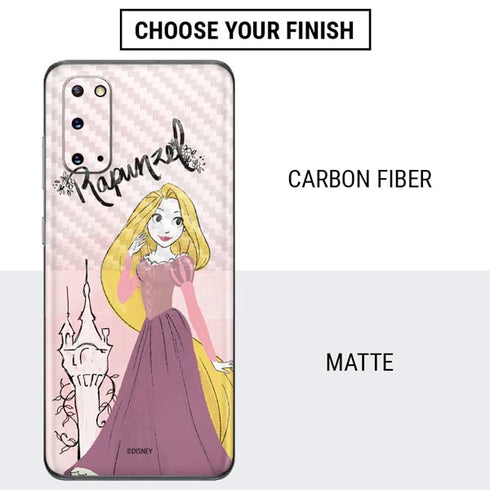 Disney Princess Rapunzel Art Galaxy S20 Skin