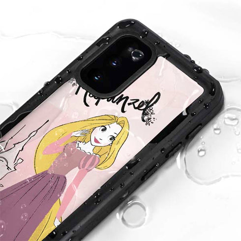 Disney Princess Rapunzel Art Galaxy S20 Waterproof Case