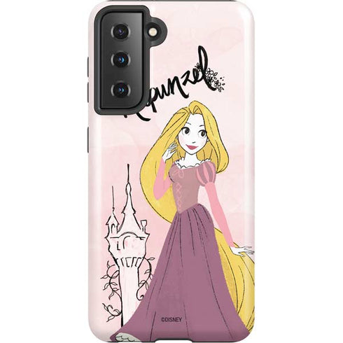 Disney Princess Rapunzel Art Galaxy S21 5G Pro Case