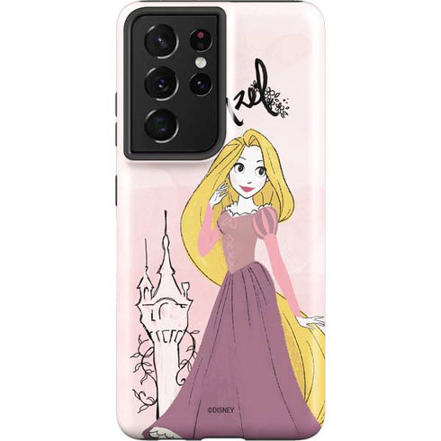 Disney Princess Rapunzel Art Galaxy S21 Ultra 5G Pro Case