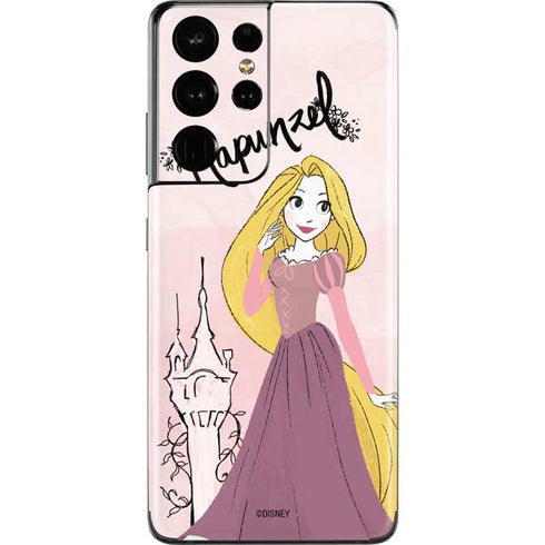 Disney Princess Rapunzel Art Galaxy S21 Ultra 5G Skin