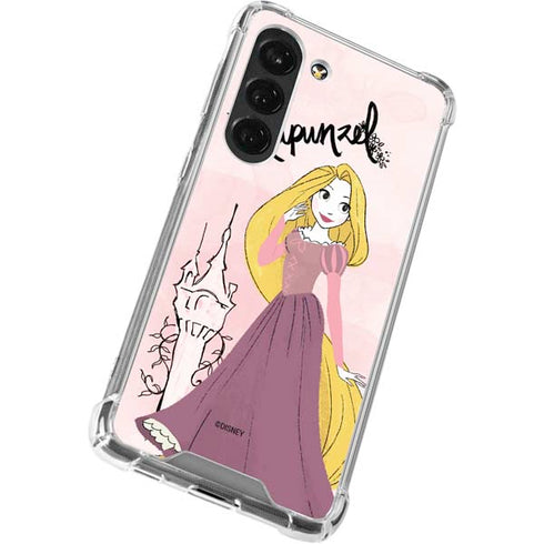 Disney Princess Rapunzel Art Galaxy S23 Clear Case