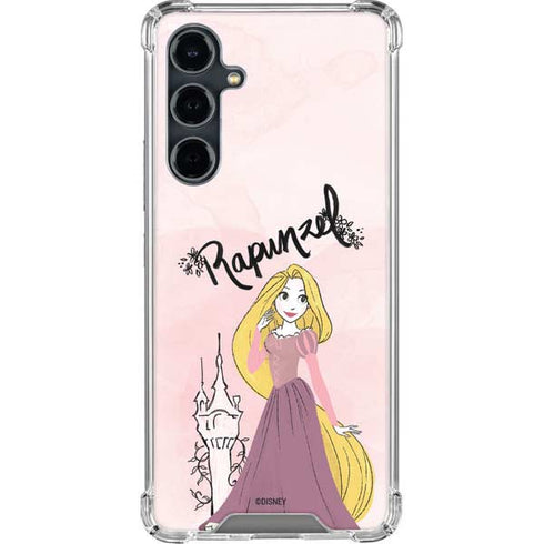 Disney Princess Rapunzel Art Galaxy S23 FE Clear Case