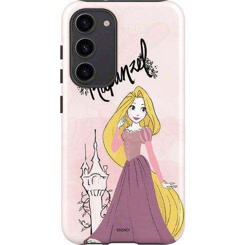 Disney Princess Rapunzel Art Galaxy S23 Plus Pro Case