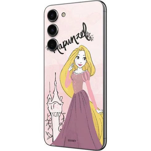 Disney Princess Rapunzel Art Galaxy S23 Plus Skin