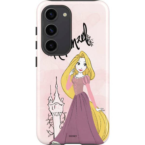Disney Princess Rapunzel Art Galaxy S23 Pro Case