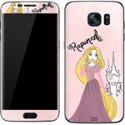 Disney Princess Rapunzel Art Galaxy S7 Skin