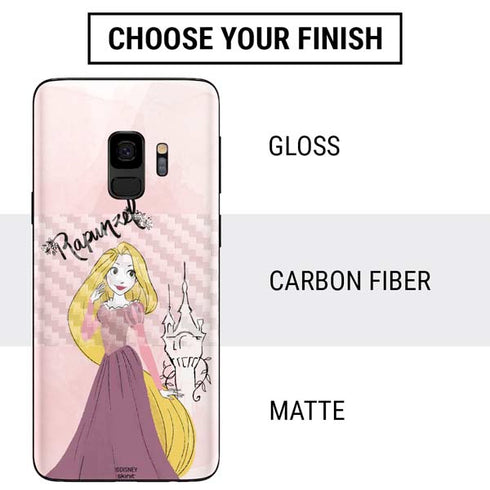 Disney Princess Rapunzel Art Galaxy S9 Skin