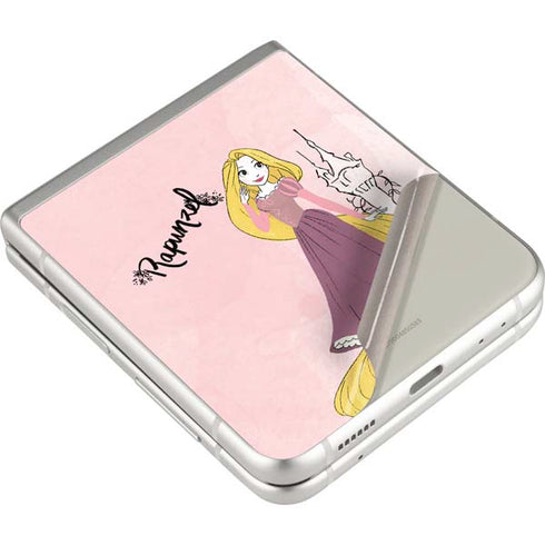 Disney Princess Rapunzel Art Galaxy Z Flip3 5G Skin