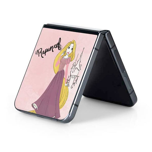 Disney Princess Rapunzel Art Galaxy Z Flip5 5G Skin