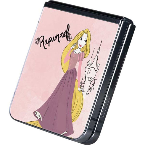 Disney Princess Rapunzel Art Galaxy Z Flip5 5G Skin