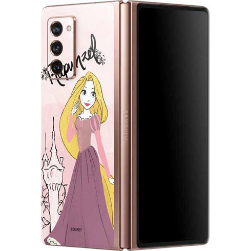 Disney Princess Rapunzel Art Galaxy Z Fold2 5G Skin