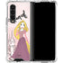 Disney Princess Rapunzel Art Galaxy Z Fold4 5G Clear Case