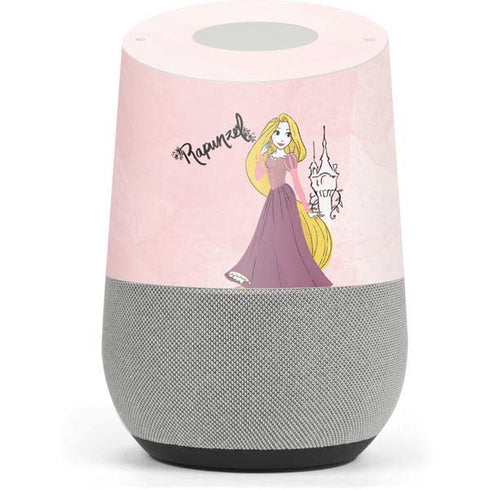 Disney Princess Rapunzel Art Google Home Skin