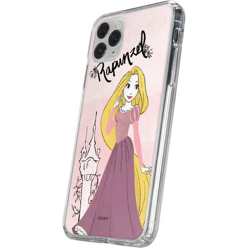 Disney Princess Rapunzel Art iPhone 11 Pro Clear Case