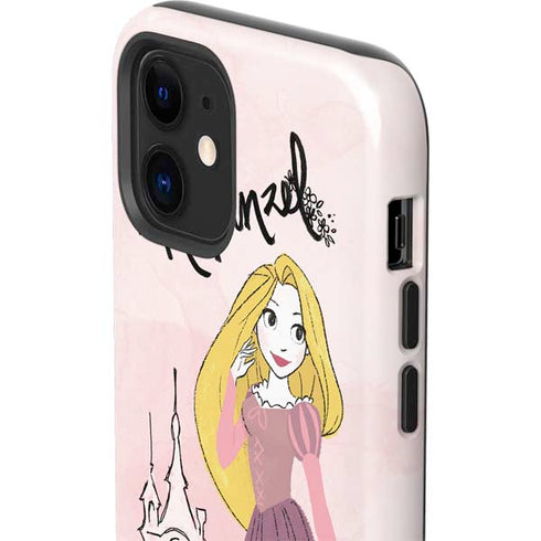 Disney Princess Rapunzel Art iPhone 12 Impact Case
