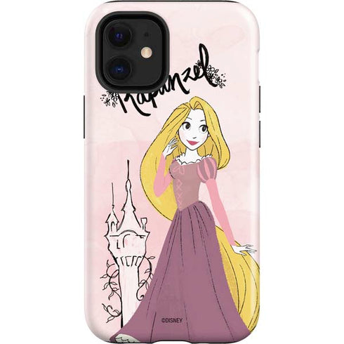 Disney Princess Rapunzel Art iPhone 12 Mini Impact Case