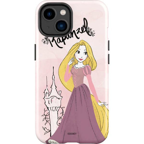 Disney Princess Rapunzel Art iPhone 14 Plus Impact Case