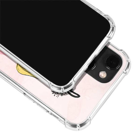 Disney Princess Rapunzel Art iPhone 14 Plus Clear Case