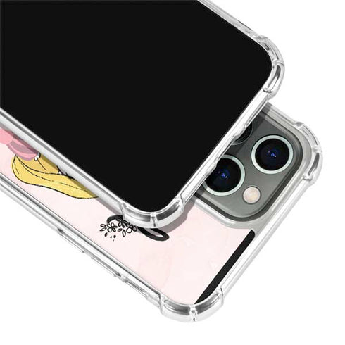 Disney Princess Rapunzel Art iPhone 15 Pro Clear Case