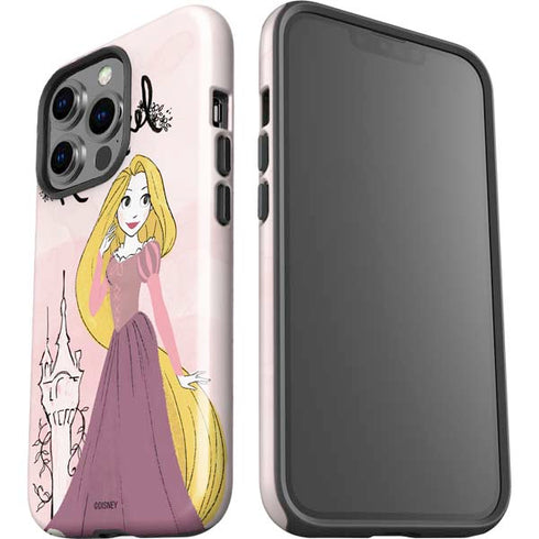 Disney Princess Rapunzel Art iPhone 15 Pro Impact Case