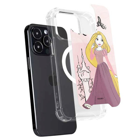 Disney Princess Rapunzel Art iPhone 15 Pro MagSafe Case