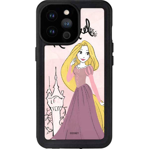 Disney Princess Rapunzel Art iPhone 14 Pro Max Waterproof Case