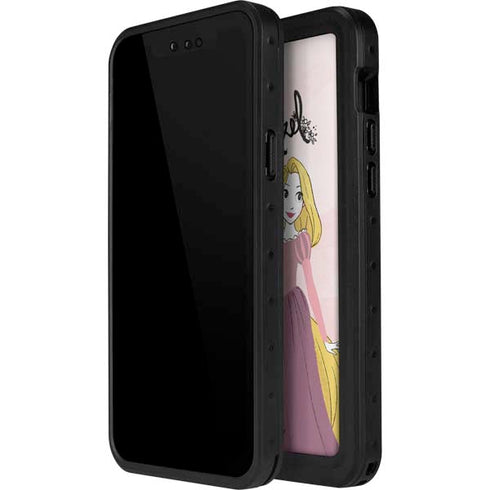 Disney Princess Rapunzel Art iPhone 14 Pro Max Waterproof Case