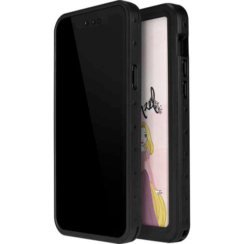 Disney Princess Rapunzel Art iPhone 15 Plus Waterproof Case