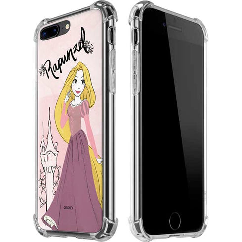 Disney Princess Rapunzel Art iPhone 7/8 Plus Clear Case