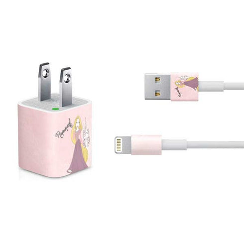 Disney Princess Rapunzel Art iPhone Charger (5W USB) Skin